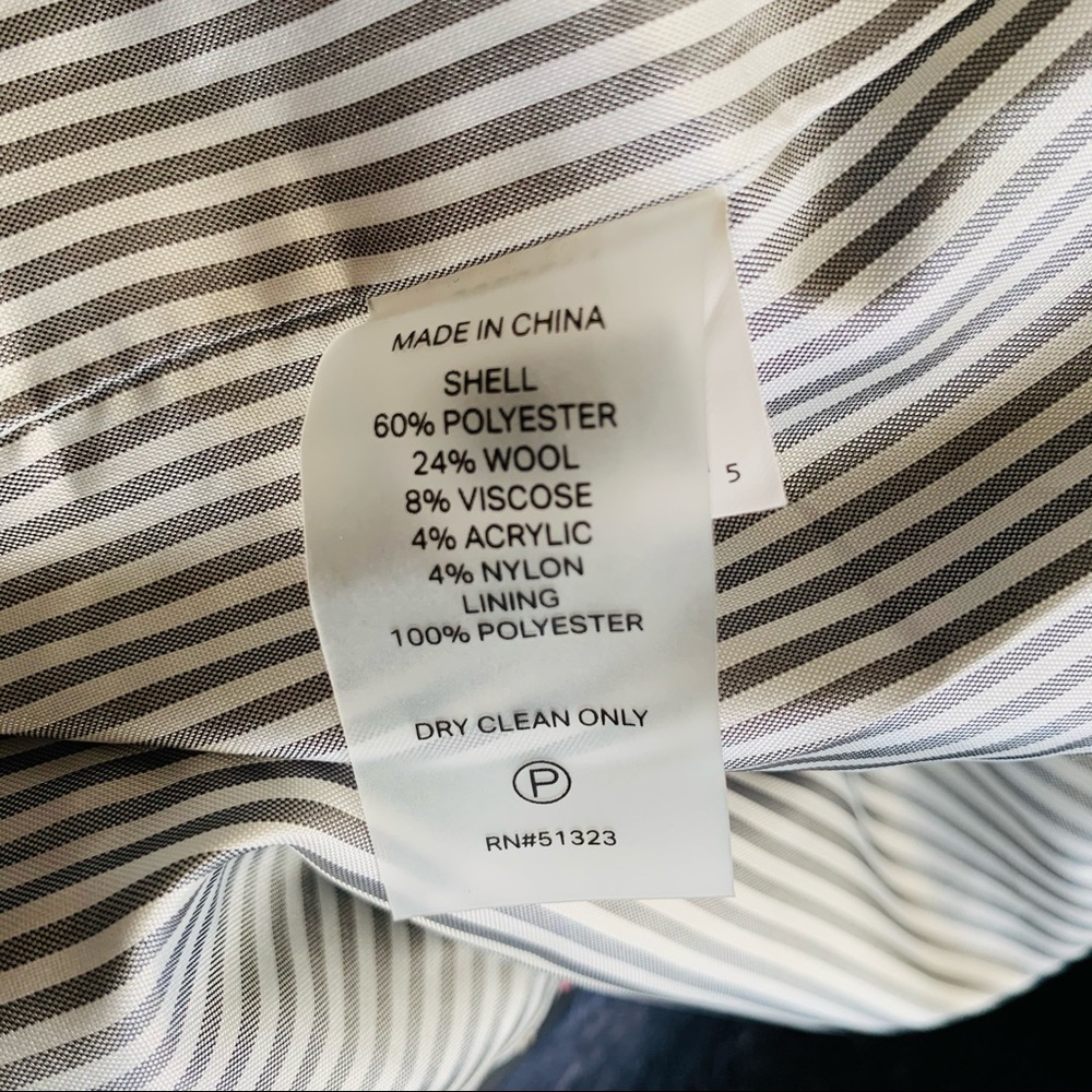 Court & Rowe Blair Coat Blue Double Breasted Twill - Picture 9 of 12